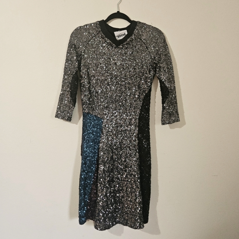 Koche Collective Sequined Dress